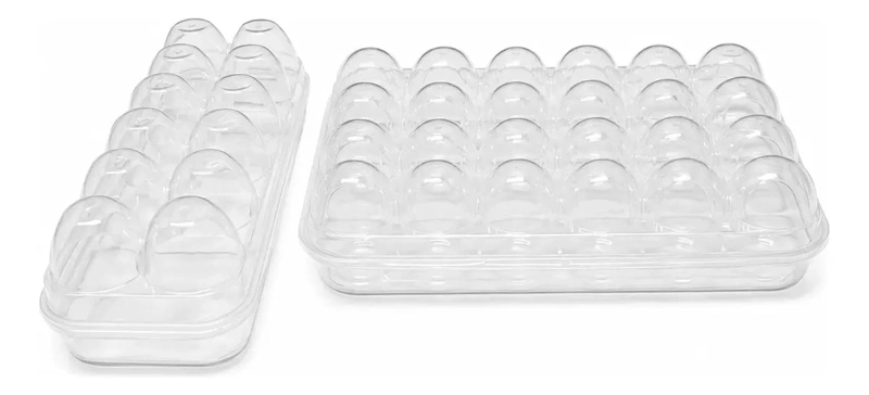 ORGANIZADOR DE HUEVOS CON 12 Y 24 ESPACIOS PARA COCINA - 4