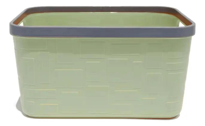 CANASTO ORGANIZADOR MULTIUSO PARA BAÑO Y COCINA 35.5X25.5X21.5CM - 1