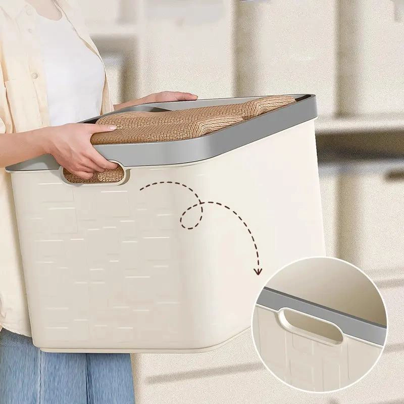 CANASTO ORGANIZADOR MULTIUSO PARA BAÑO Y COCINA 35.5X25.5X21.5CM - 4
