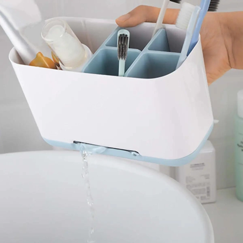 SOPORTE ORGANIZADOR PARA CEPILLOS DE DIENTES Y ARTICULOS DE BAÑO - 4