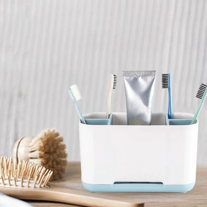 SOPORTE ORGANIZADOR PARA CEPILLOS DE DIENTES Y ARTICULOS DE BAÑO - 5