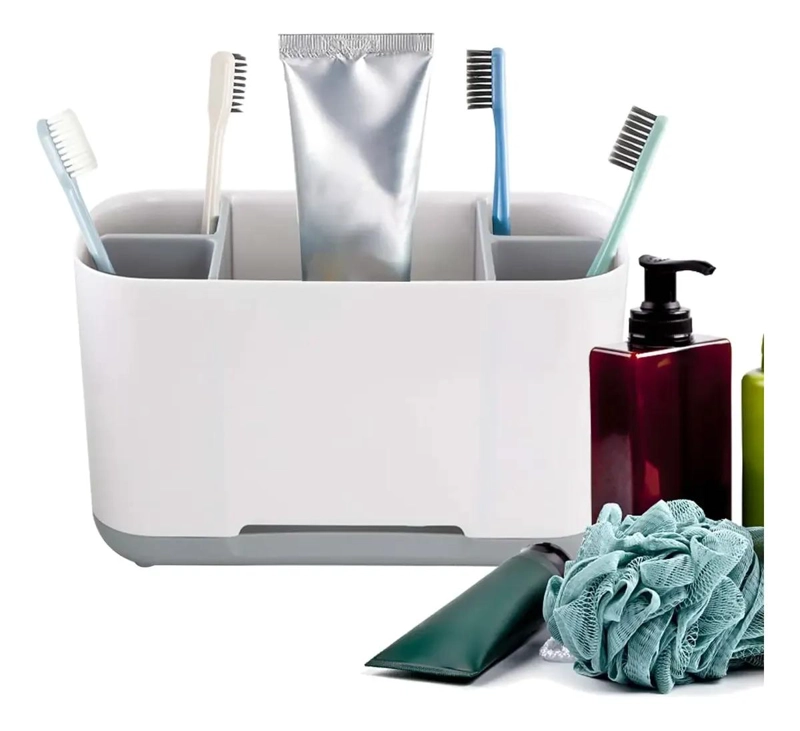 SOPORTE ORGANIZADOR PARA CEPILLOS DE DIENTES Y ARTICULOS DE BAÑO - 6