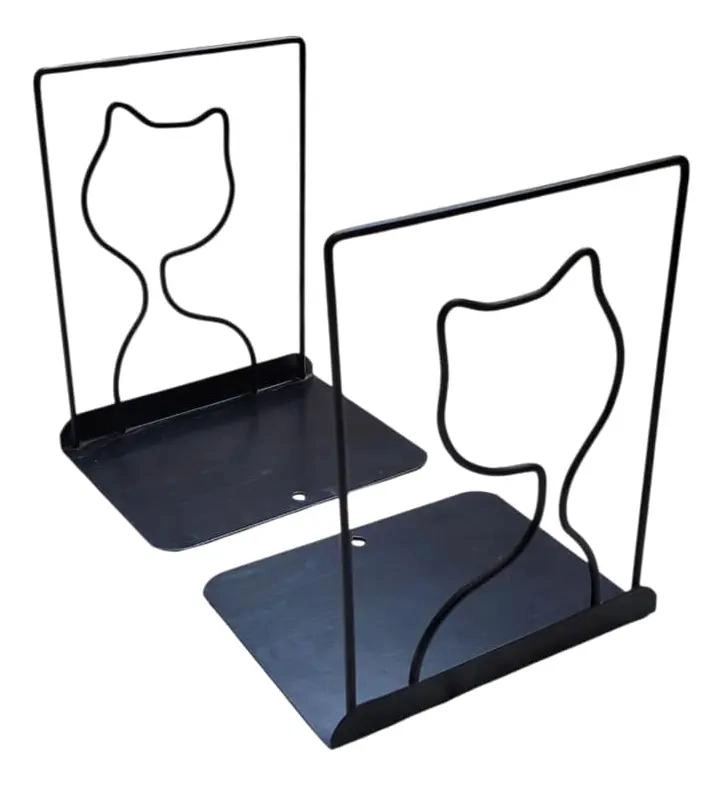 ORGANIZADOR DE LIBROS EN FORMA DE GATITO NEGRO - 3