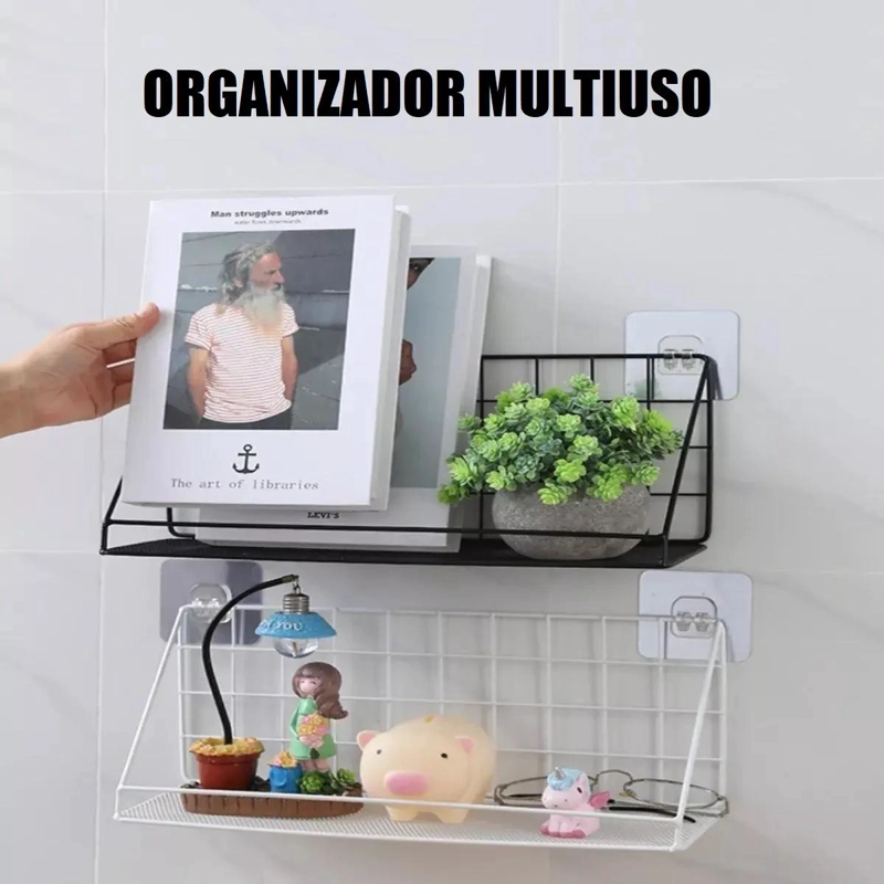 ESTANTE ORGANIZADOR DE DUCHA PARA BAÑO Y COCINA - 8