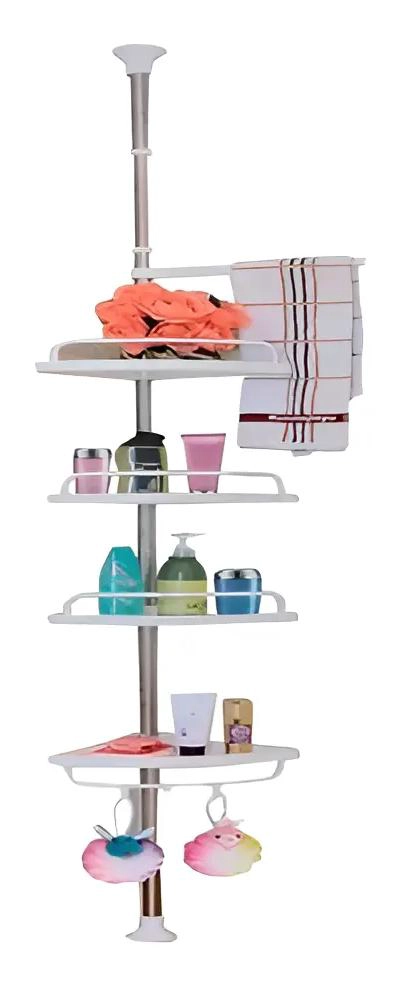 ESTANTERIA TELESCOPICA AJUSTABLE PARA DUCHA Y BAÑO - 3