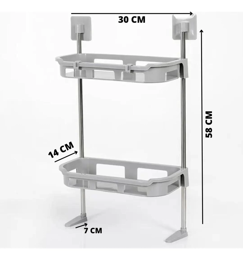 RACK ORGANIZADOR MULTIFUNCIONAL PARA COCINA Y BAÑO - 2