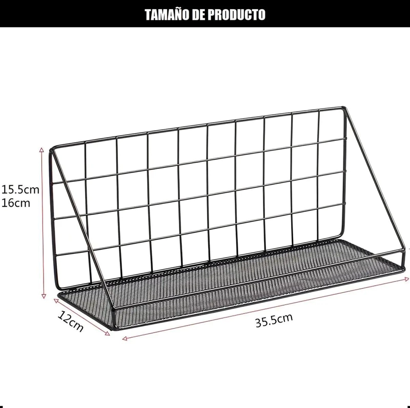 ESTANTE ORGANIZADOR DE DUCHA AUTOADHESIVO DE ALUMINIO BLANCO - 10