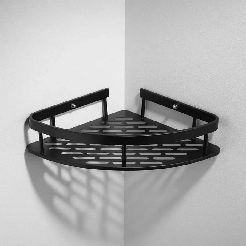 REPISERO ESQUINERO DE ACERO INOXIDABLE PARA BAÑO Y REGADERA - 4
