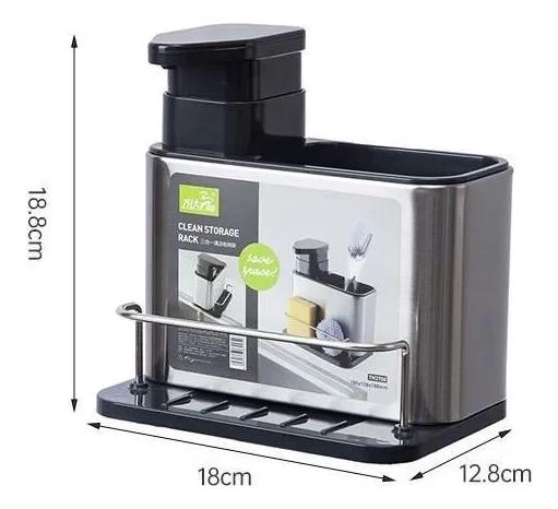 ORGANIZADOR MULTIFUNCIONAL 3 EN 1 PARA FREGADERO DE COCINA - 2