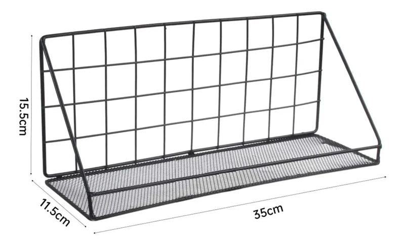 ESTANTE ORGANIZADOR DE METAL PARA BAÑO Y COCINA - 2