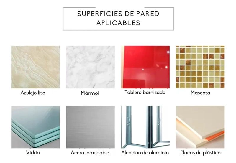 SOPORTE DE ACERO INOXIDABLE PARA SECADOR DE PELO - 6