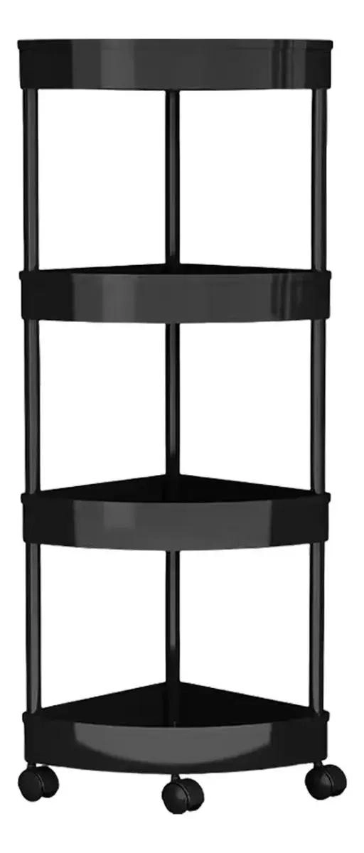 ORGANIZADOR ESQUINERO DE 4 REPISAS PARA BAÑO Y COCINA - 1