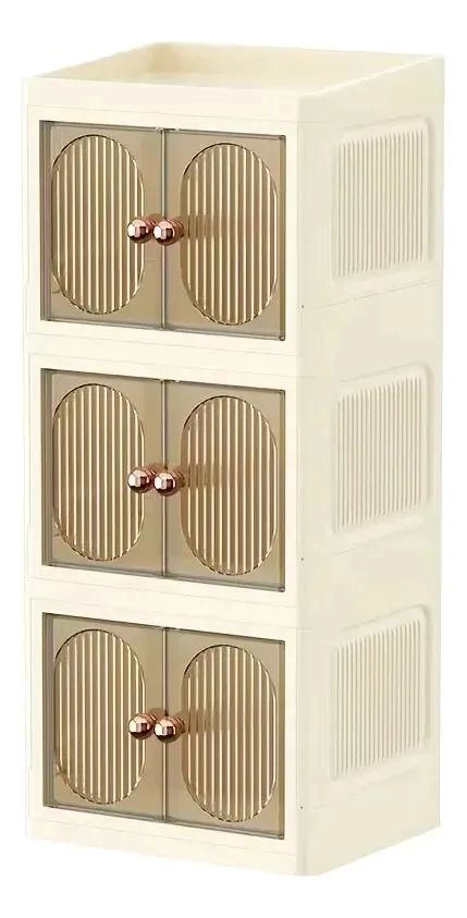 ORGANIZADOR DE COSME TICOS PLEGABLE CON 3 NIVELES - 1