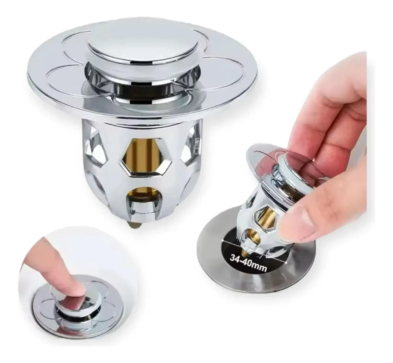 TAPON FILTRO UNIVERSAL PARA DRENAJE DUCHA Y FREGADERO - 2