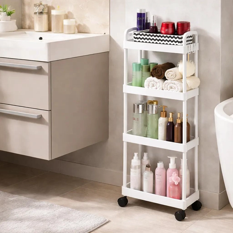 ORGANIZADOR MULTIUSO CON RUEDAS DE 4 NIVELES PARA BAÑO Y COCINA - 3