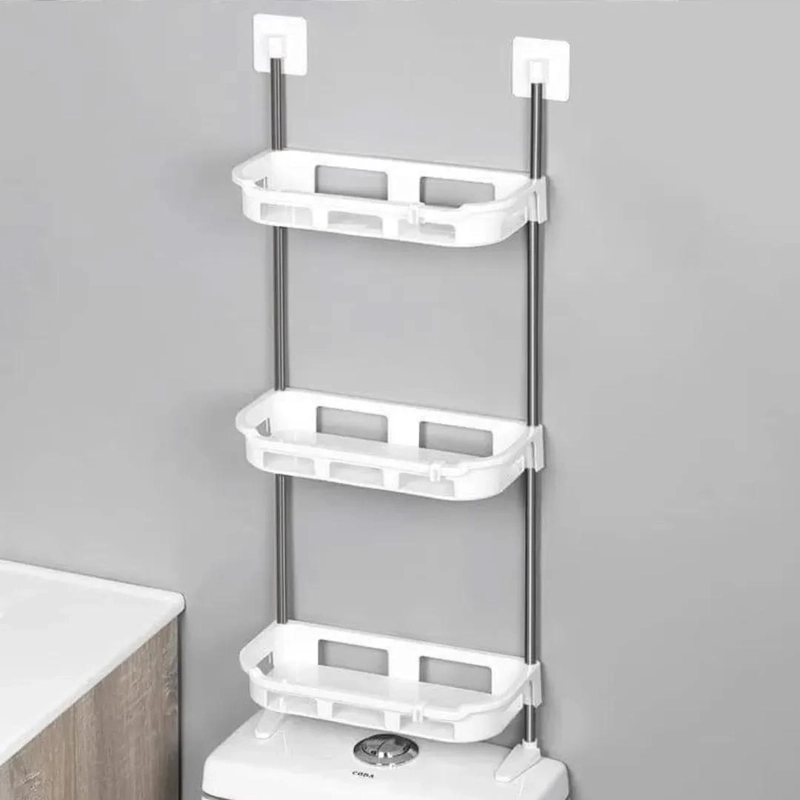 ORGANIZADOR DE BAÑO MULTIFUNCIONAL 3 NIVELES PARA COCINA Y MAQUILLAJE - 7
