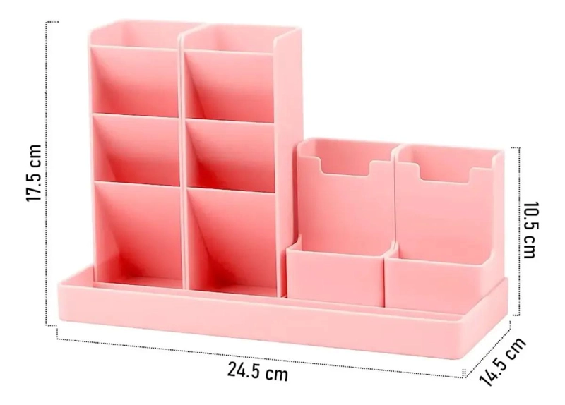 SET DE ORGANIZADOR DE ESCRITORIO CON 12 COMPARTIMENTOS - 3