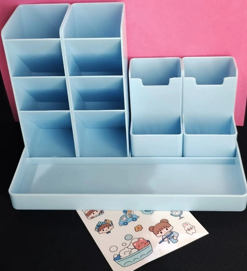ORGANIZADOR DE ESCRITORIO MULTIFUNCIONAL EN 5 COLORES - 5