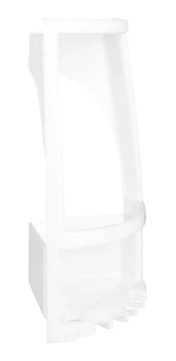 ORGANIZADOR ESQUINERO DE PLASTICO BLANCO PARA BAÑO - 1