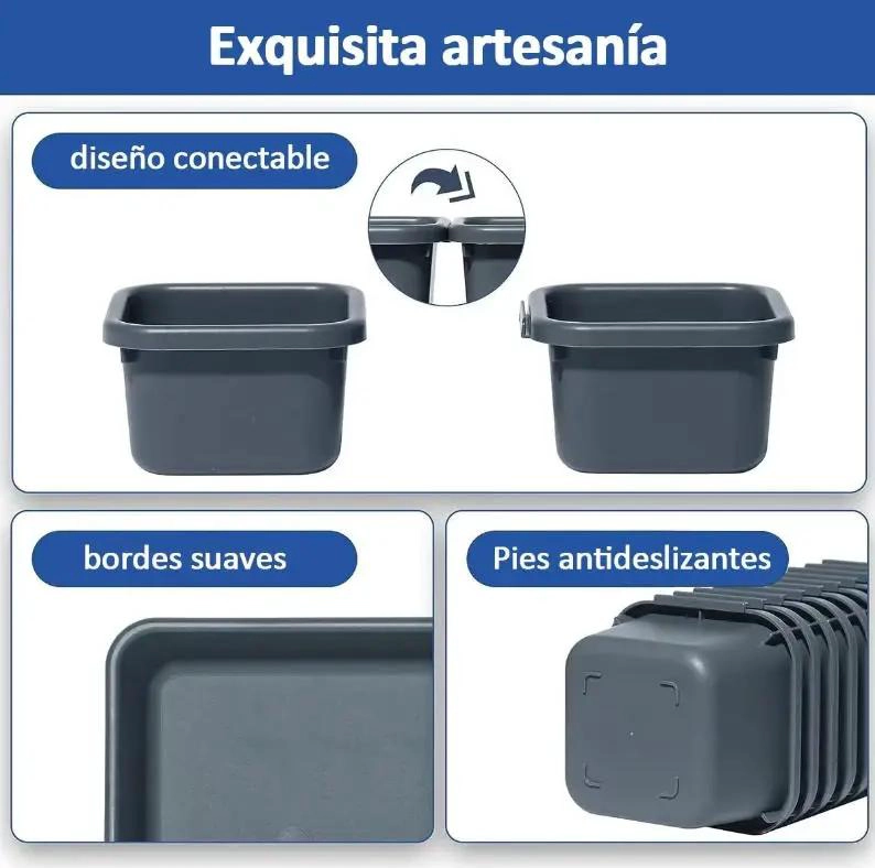 ORGANIZADOR DE CAJON MULTIUSO 12 PIEZAS PARA OFICINA Y HOGAR - 4