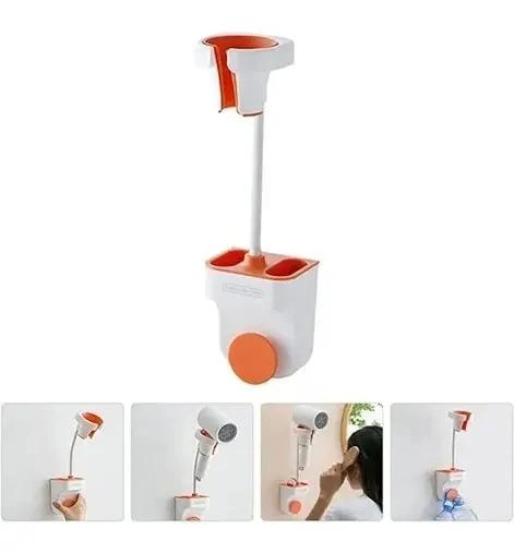 SOPORTE ORGANIZADOR MULTIUSOS PARA SECADOR DE CABELLO - 4