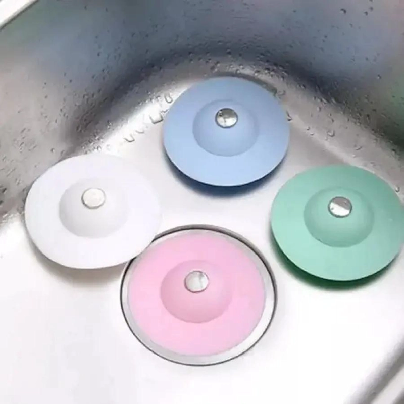 PACK DE 5 FILTROS DE SILICONA PARA DRENAJE DE COCINA Y BAÑO - 3