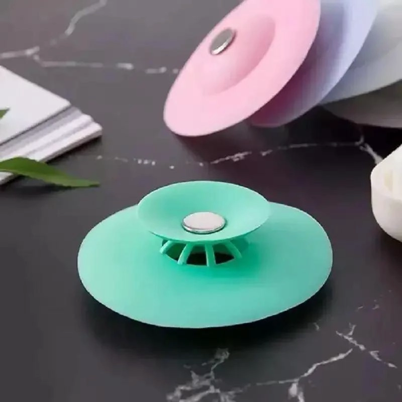 PACK DE 5 FILTROS DE SILICONA PARA DRENAJE DE COCINA Y BAÑO - 4