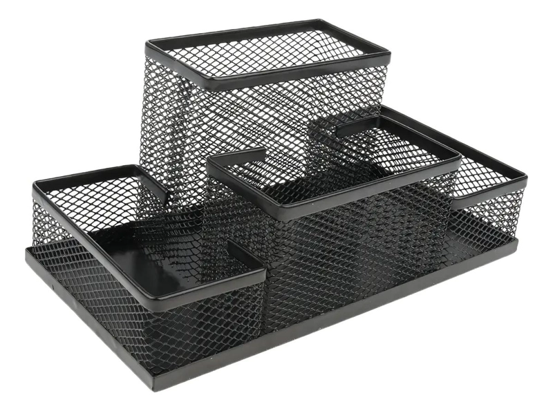 ORGANIZADOR DE ESCRITORIO CON COMPARTIMENTOS PARA SUMINISTROS - 4