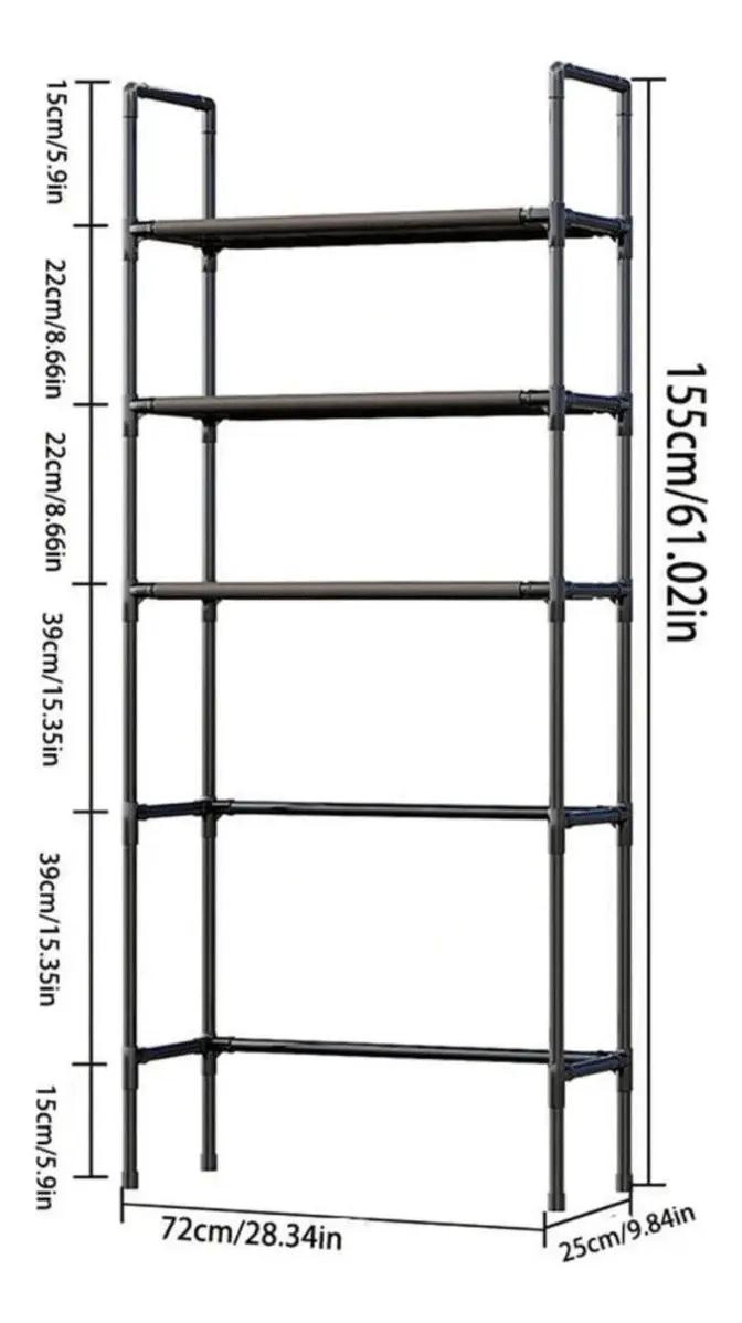 ESTANTE ORGANIZADOR DE BAÑO MULTIFUNCIONAL 3 NIVELES - 7