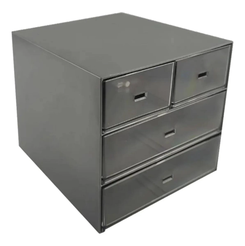 ORGANIZADOR DE ESCRITORIO CON CAJONES 15X15X17 CM PARA OFICINA - 1