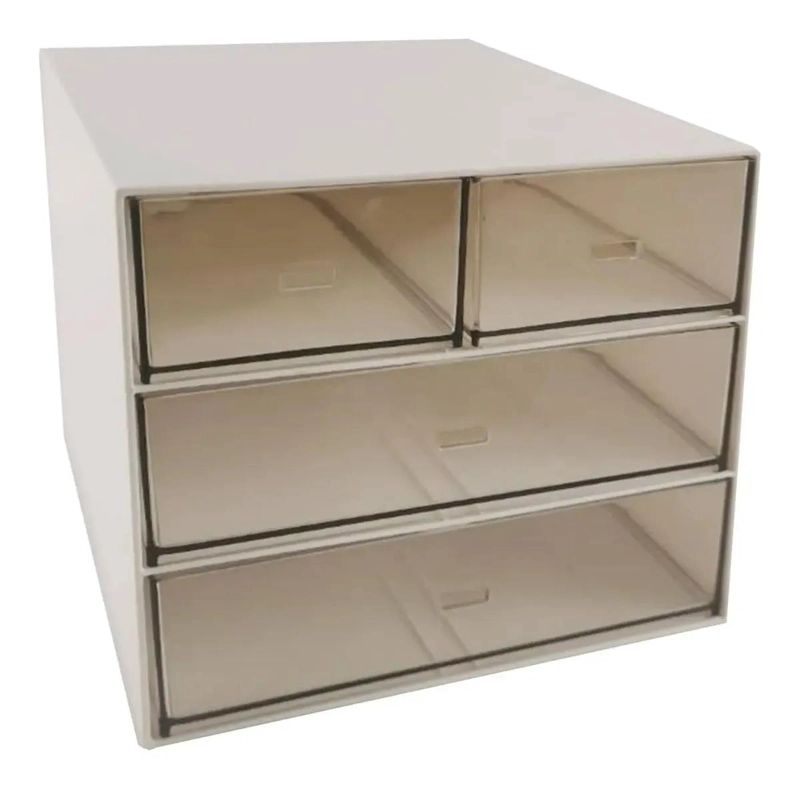 ORGANIZADOR DE ESCRITORIO CON CAJONES 15X15X17 CM PARA OFICINA - 2