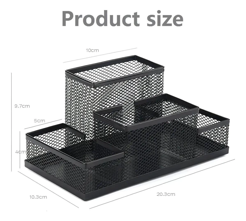 ORGANIZADOR DE ESCRITORIO CON COMPARTIMENTOS PARA SUMINISTROS - 7