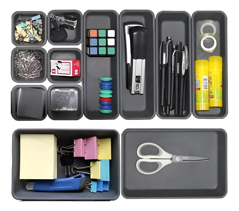 ORGANIZADOR DE CAJONES MULTIUSO PARA OFICINA Y HOGAR - 1