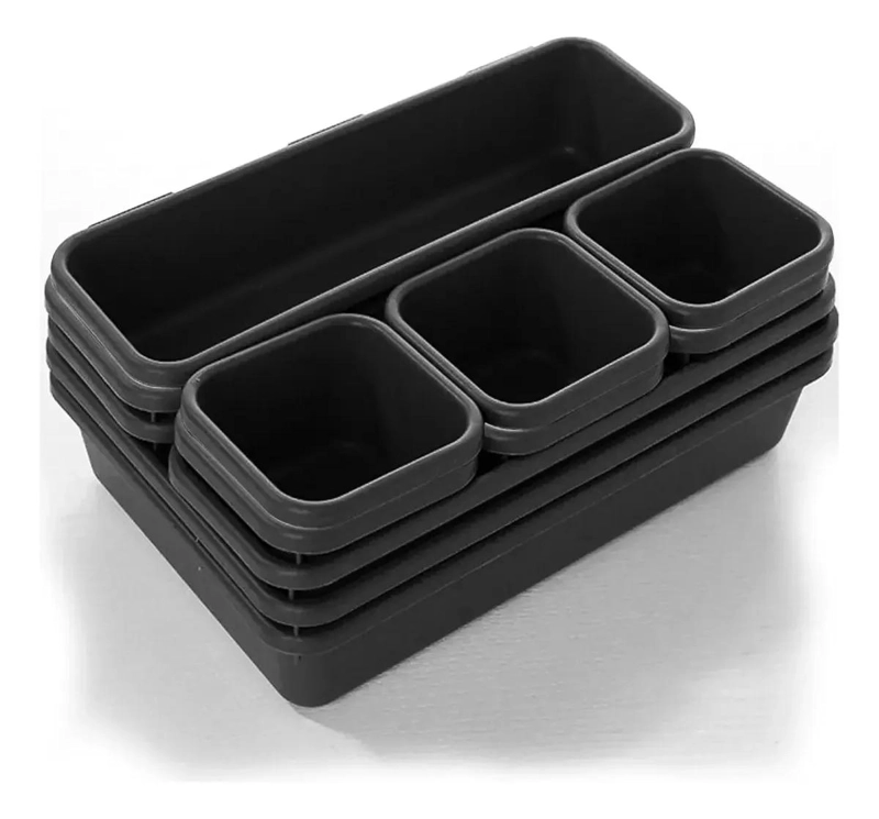 ORGANIZADOR DE CAJON MULTIUSO PARA OFICINA Y HOGAR - 10