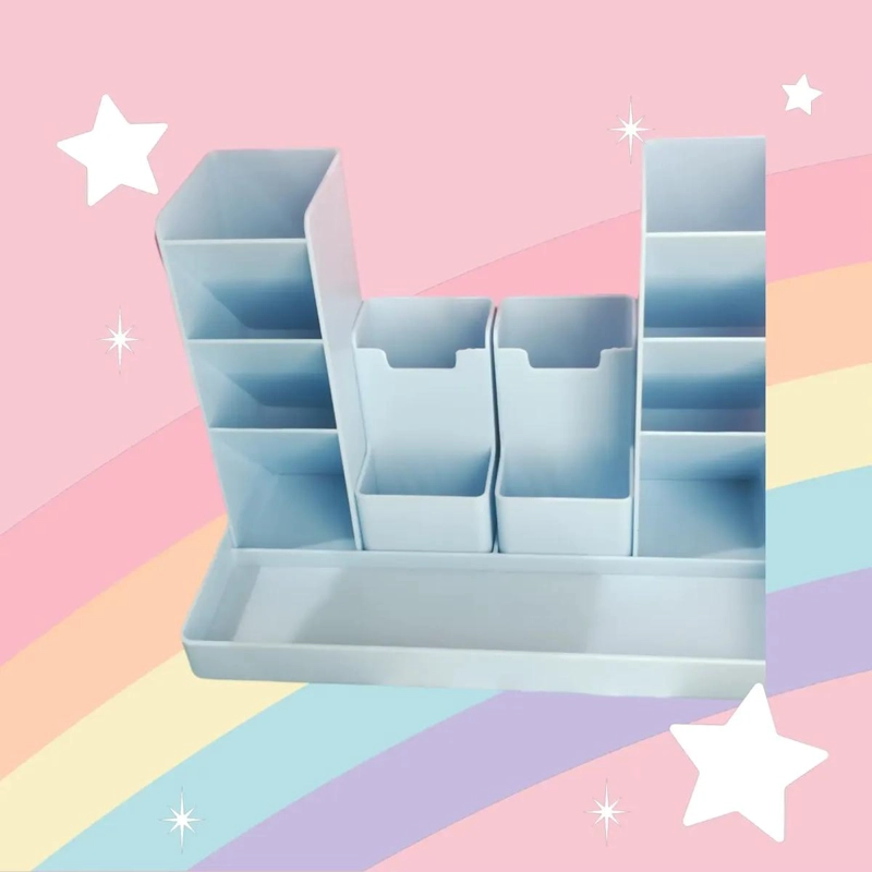 ORGANIZADOR DE ESCRITORIO MULTIFUNCIONAL EN 5 COLORES - 3
