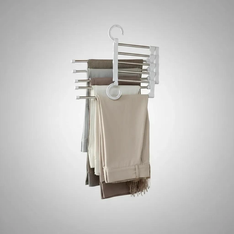 PERCHERO COLGADOR PLEGABLE MULTICAPA PARA ROPA - 8
