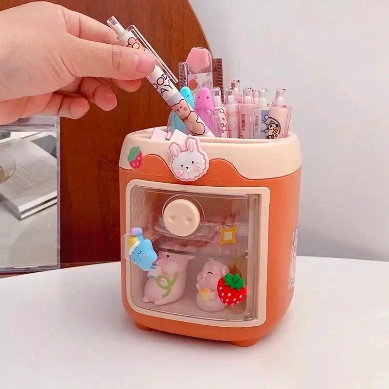 ORGANIZADOR DE ESCRITORIO EN DISEÑO KAWAII PARA BOLIGRAFOS - 3