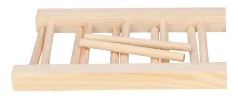 PACK DE 2 ESTANTES DE BAMBU PARA ORGANIZAR PLATOS Y UTENSILIOS - 7