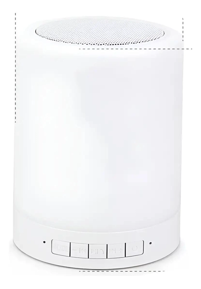 PARLANTE BLUETOOTH RECARGABLE CON LUZ LED Y CONTROL TACTIL - 1