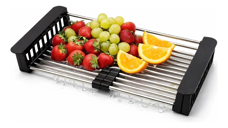 ESCURRIDOR DE COCINA EXPANDIBLE Y AJUSTABLE PARA PLATOS - 1