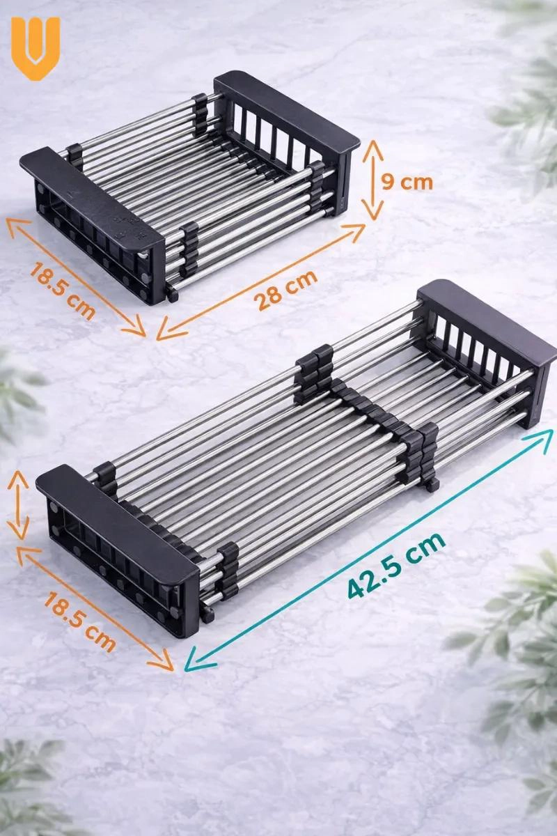 ESCURRIDOR DE COCINA EXPANDIBLE Y AJUSTABLE PARA PLATOS - 2