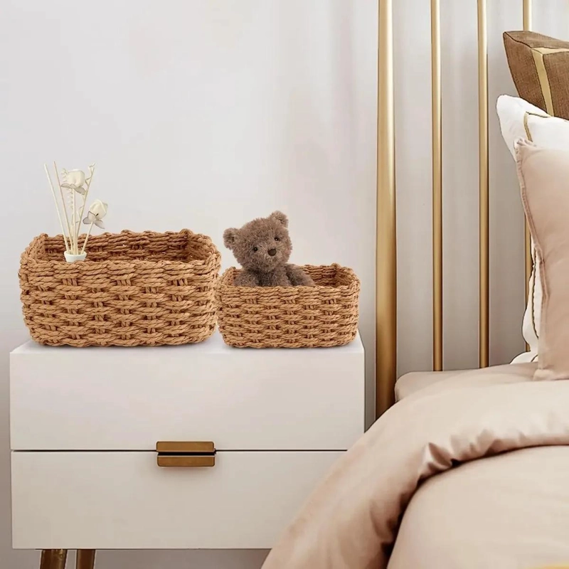 SET DE 4 CESTAS ORGANIZADORAS PARA ALMACENAMIENTO EN CASA - 6