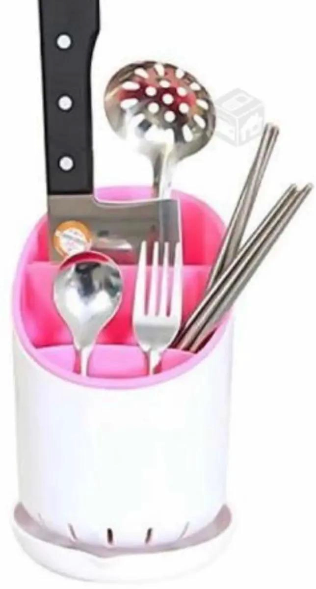 ORGANIZADOR ESCURRIDOR DE CUBIERTOS Y UTENSILIOS DE COCINA - 1