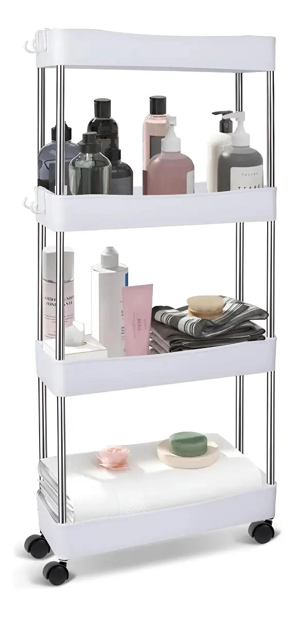 MUEBLE ORGANIZADOR DE BAÑO Y COCINA CON RUEDAS - 3