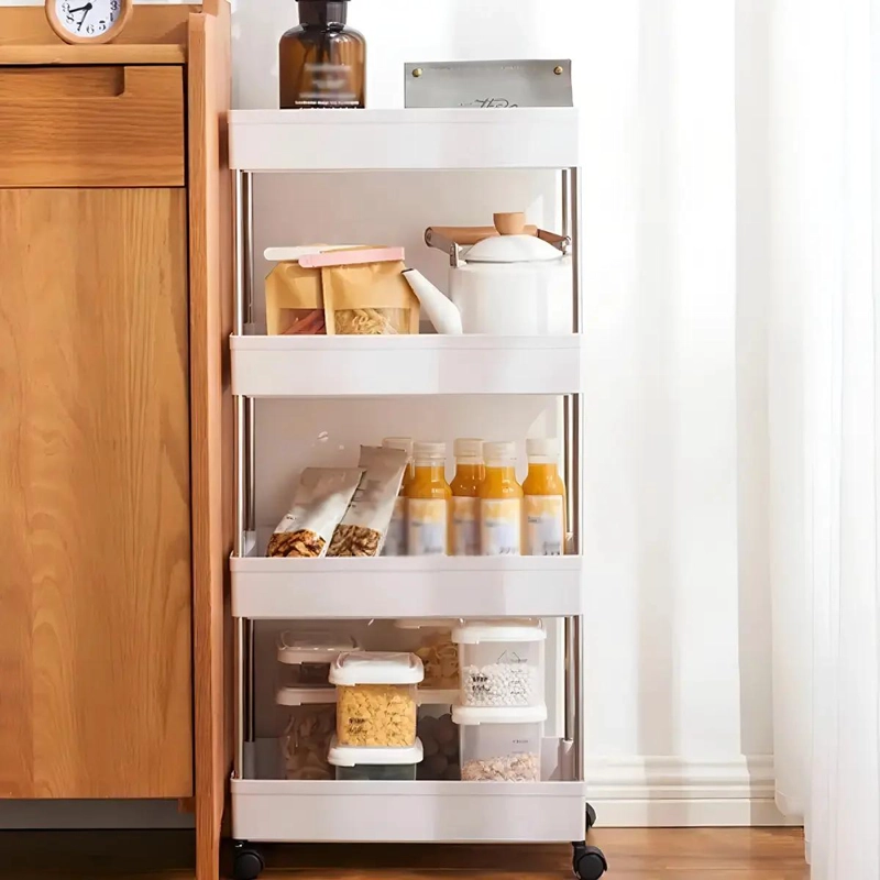 MUEBLE ORGANIZADOR DE BAÑO Y COCINA CON RUEDAS - 7