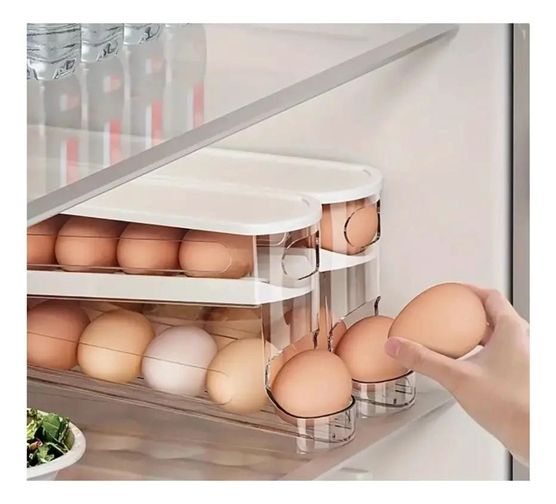 DISPENSADOR ORGANIZADOR DE HUEVOS PARA 14 UNIDADES - 2