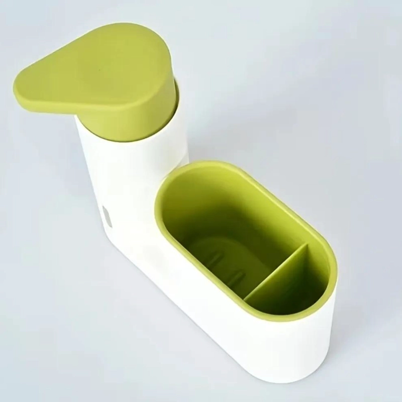 DISPENSADOR Y ESCURRIDOR DE LAVA LOZA PRACTICO Y COMPACTO - 6