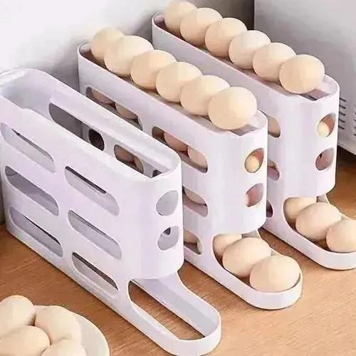 ORGANIZADOR DISPENSADOR DE HUEVOS PARA 30 UNIDADES EN REFRIGERADOR - 1