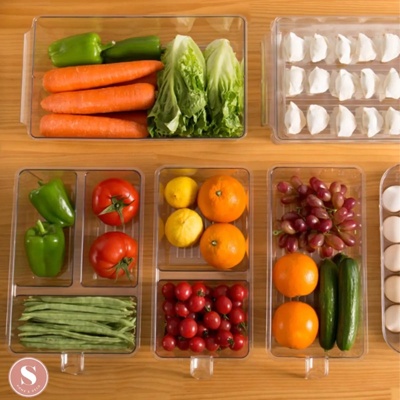 ORGANIZADOR DE ALIMENTOS PARA REFRIGERADOR 30 X 10 X 9 CM - 5