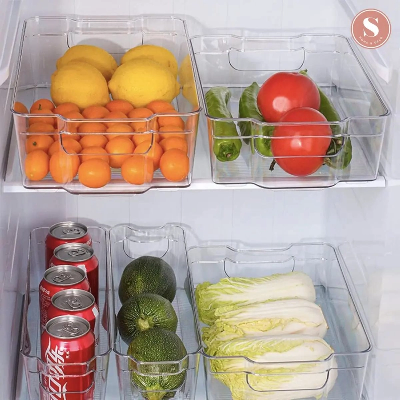 ORGANIZADOR DE ALIMENTOS PARA REFRIGERADOR 30 X 10 X 9 CM - 6